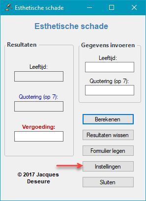 Esth2Instellingen